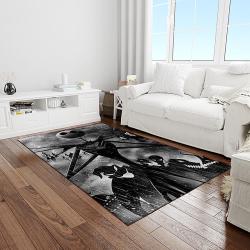 jack skellington and sally movie carpet rectangle area rug for living room home room decor gift for friends light room jsas17