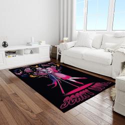 jack skellington and sally movie carpet rectangle area rug for living room home room decor gift for friends light room jsas19