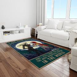 jack skellington and sally movie carpet rectangle area rug for living room home room decor gift for friends light room jsas30