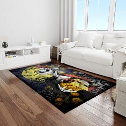 jack skellington and sally movie carpet rectangle area rug for living room home room decor gift for friends light room jsas7