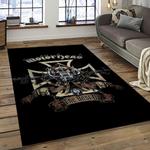 motörhead band rock music anniversary carpet rectangle area rug for living room home room decor gift for fans dark room mth11