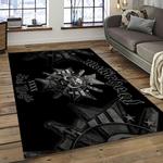 motörhead band rock music anniversary carpet rectangle area rug for living room home room decor gift for fans dark room mth13