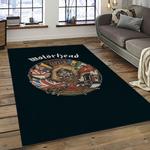 motörhead band rock music anniversary carpet rectangle area rug for living room home room decor gift for fans dark room mth23