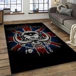 motörhead band rock music anniversary carpet rectangle area rug for living room home room decor gift for fans dark room mth26
