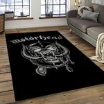 motörhead band rock music anniversary carpet rectangle area rug for living room home room decor gift for fans dark room mth35