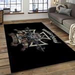 motörhead band rock music anniversary carpet rectangle area rug for living room home room decor gift for fans dark room mth37