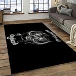 motörhead band rock music anniversary carpet rectangle area rug for living room home room decor gift for fans dark room mth38