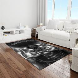 motörhead band rock music anniversary carpet rectangle area rug for living room home room decor gift for fans light room mth14