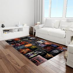 motörhead band rock music anniversary carpet rectangle area rug for living room home room decor gift for fans light room mth18