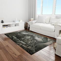 motörhead band rock music anniversary carpet rectangle area rug for living room home room decor gift for fans light room mth22