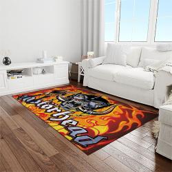 motörhead band rock music anniversary carpet rectangle area rug for living room home room decor gift for fans light room mth27
