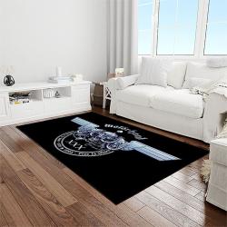 motörhead band rock music anniversary carpet rectangle area rug for living room home room decor gift for fans light room mth31