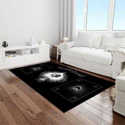 motörhead band rock music anniversary carpet rectangle area rug for living room home room decor gift for fans light room mth5