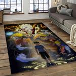 naruto shippuden anime manga cartoon character carpet rectangle area rug for living room home room decor gift for fans dark room nsp10