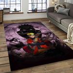naruto shippuden anime manga cartoon character carpet rectangle area rug for living room home room decor gift for fans dark room nsp11