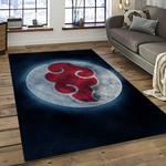 naruto shippuden anime manga cartoon character carpet rectangle area rug for living room home room decor gift for fans dark room nsp28