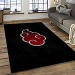 naruto shippuden anime manga cartoon character carpet rectangle area rug for living room home room decor gift for fans dark room nsp46
