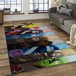 naruto shippuden anime manga cartoon character carpet rectangle area rug for living room home room decor gift for fans dark room nsp67