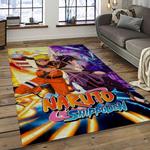naruto shippuden anime manga cartoon character carpet rectangle area rug for living room home room decor gift for fans dark room nsp75