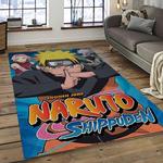 naruto shippuden anime manga cartoon character carpet rectangle area rug for living room home room decor gift for fans dark room nsp83