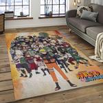 naruto shippuden anime manga cartoon character carpet rectangle area rug for living room home room decor gift for fans dark room nsp88