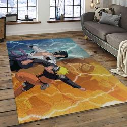 Naruto Shippuden Anime Manga Cartoon Character Carpet Rectangle Area Rug For Living Room Home Room Decor Gift For Fans NSP90