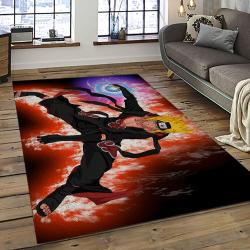 Naruto Shippuden Anime Manga Cartoon Character Carpet Rectangle Area Rug For Living Room Home Room Decor Gift For Fans NSP97