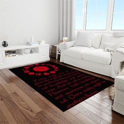 naruto shippuden anime manga cartoon character carpet rectangle area rug for living room home room decor gift for fans light room nsp1