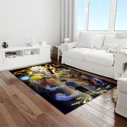 naruto shippuden anime manga cartoon character carpet rectangle area rug for living room home room decor gift for fans light room nsp10