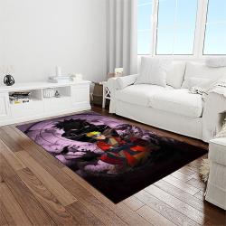 naruto shippuden anime manga cartoon character carpet rectangle area rug for living room home room decor gift for fans light room nsp11