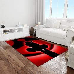 naruto shippuden anime manga cartoon character carpet rectangle area rug for living room home room decor gift for fans light room nsp12