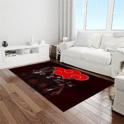 naruto shippuden anime manga cartoon character carpet rectangle area rug for living room home room decor gift for fans light room nsp17