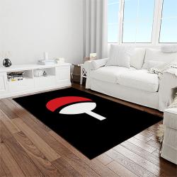 naruto shippuden anime manga cartoon character carpet rectangle area rug for living room home room decor gift for fans light room nsp31