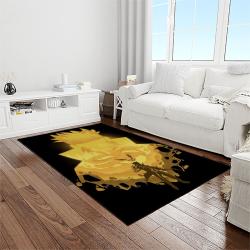 naruto shippuden anime manga cartoon character carpet rectangle area rug for living room home room decor gift for fans light room nsp34