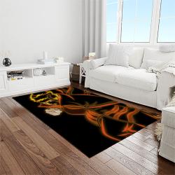 naruto shippuden anime manga cartoon character carpet rectangle area rug for living room home room decor gift for fans light room nsp35