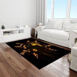 naruto shippuden anime manga cartoon character carpet rectangle area rug for living room home room decor gift for fans light room nsp37