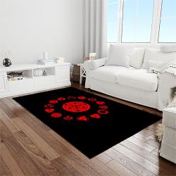 naruto shippuden anime manga cartoon character carpet rectangle area rug for living room home room decor gift for fans light room nsp61