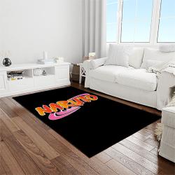 naruto shippuden anime manga cartoon character carpet rectangle area rug for living room home room decor gift for fans light room nsp63