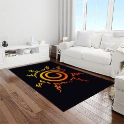 naruto shippuden anime manga cartoon character carpet rectangle area rug for living room home room decor gift for fans light room nsp64
