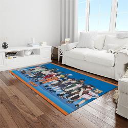 naruto shippuden anime manga cartoon character carpet rectangle area rug for living room home room decor gift for fans light room nsp72