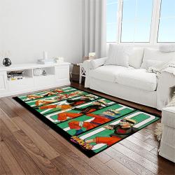 naruto shippuden anime manga cartoon character carpet rectangle area rug for living room home room decor gift for fans light room nsp76