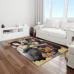 naruto shippuden anime manga cartoon character carpet rectangle area rug for living room home room decor gift for fans light room nsp78