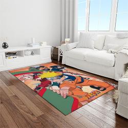 naruto shippuden anime manga cartoon character carpet rectangle area rug for living room home room decor gift for fans light room nsp82