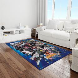 naruto shippuden anime manga cartoon character carpet rectangle area rug for living room home room decor gift for fans light room nsp86