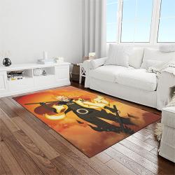 naruto shippuden anime manga cartoon character carpet rectangle area rug for living room home room decor gift for fans light room nsp98