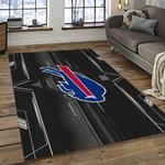nfl buffalo bills football sport team logo carpet rectangle area rug for living room home room decor gift for fans dark room blb7
