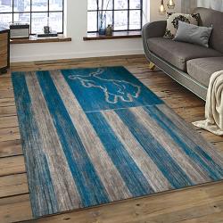 NFL Detroit Lion Football Sport Team Logo Carpet Rectangle Area Rug For Living Room Home Room Decor Gift For Fans DLO7