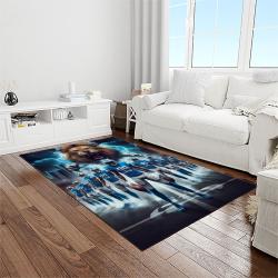 nfl detroit lion football sport team logo carpet rectangle area rug for living room home room decor gift for fans light room dlo38