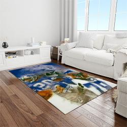nfl detroit lion football sport team logo carpet rectangle area rug for living room home room decor gift for fans light room dlo44