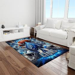 nfl detroit lion football sport team logo carpet rectangle area rug for living room home room decor gift for fans light room dlo56